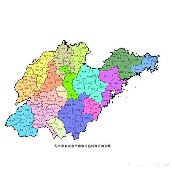 山东省最新行政区划调整方案